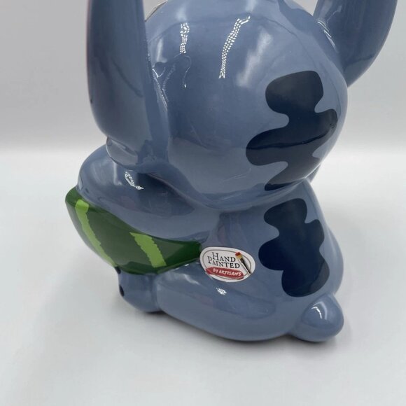 Disney Lilo & Stitch Watermelon Hand Painted Ceramic Sponge Holder - NWT - Picture 3 of 5